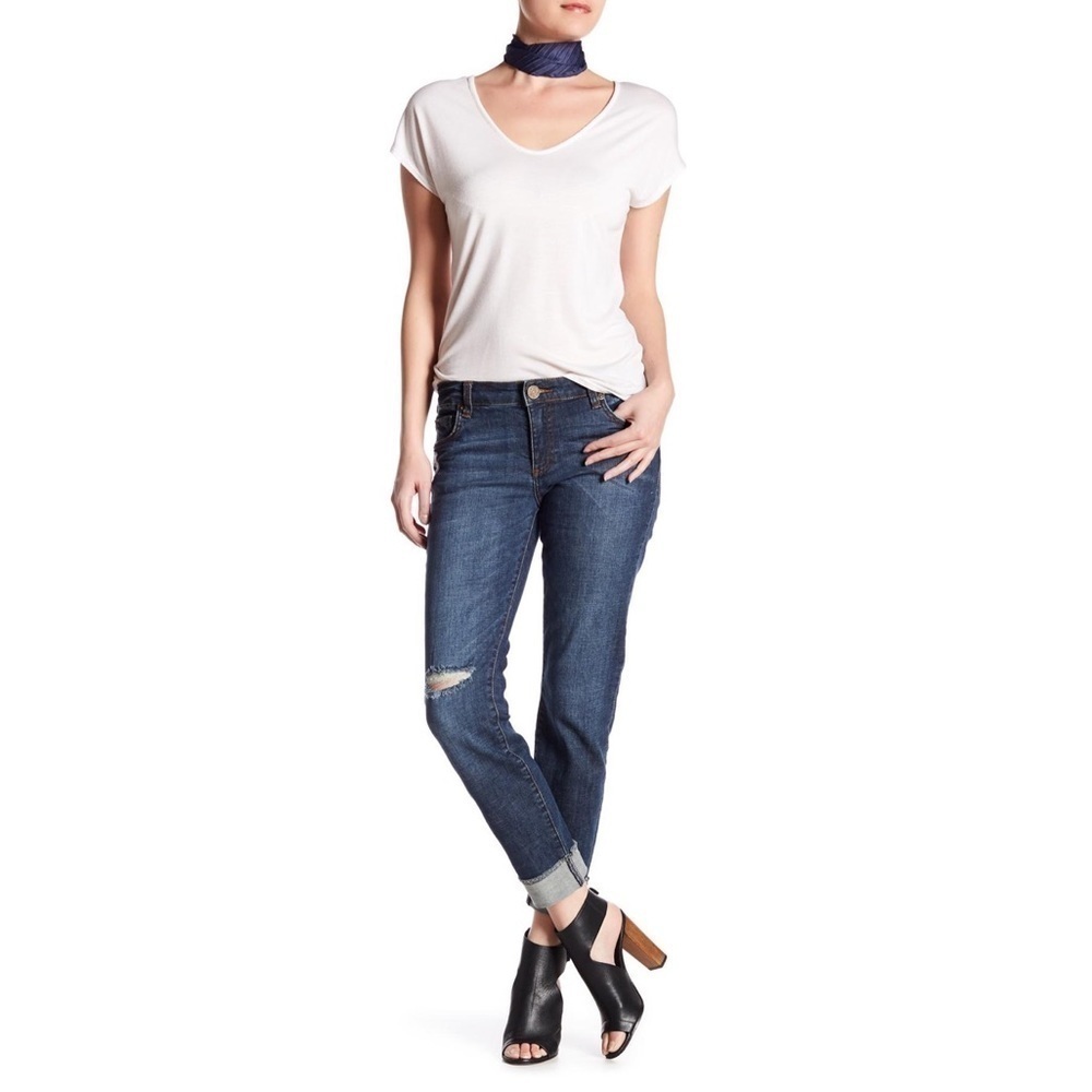 Kut From The Kloth The Straight Distressed Jeans